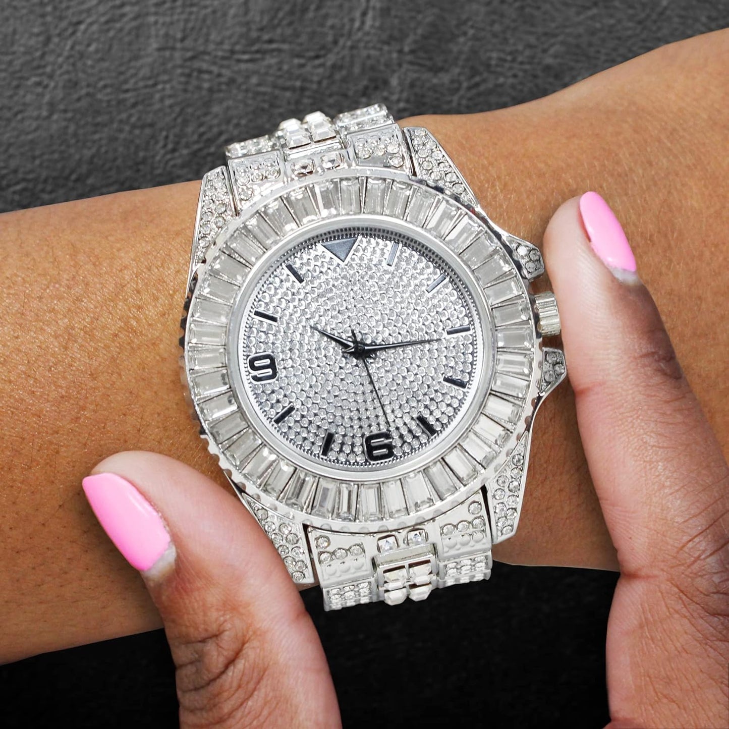 ST10327LA SILVER RED