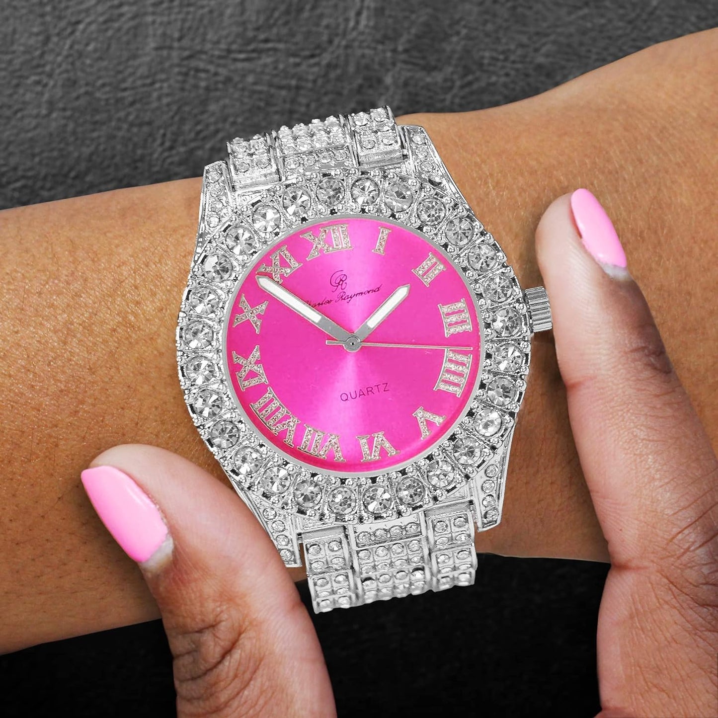 ST10327LA SILVER RED