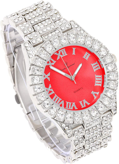 ST10327LA SILVER RED