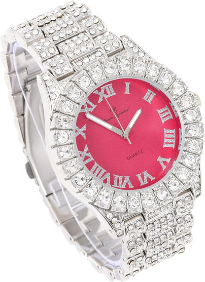 ST10327LA SILVER RED