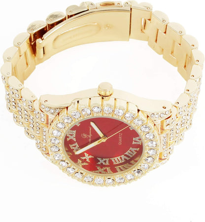 ST10327LA SILVER RED