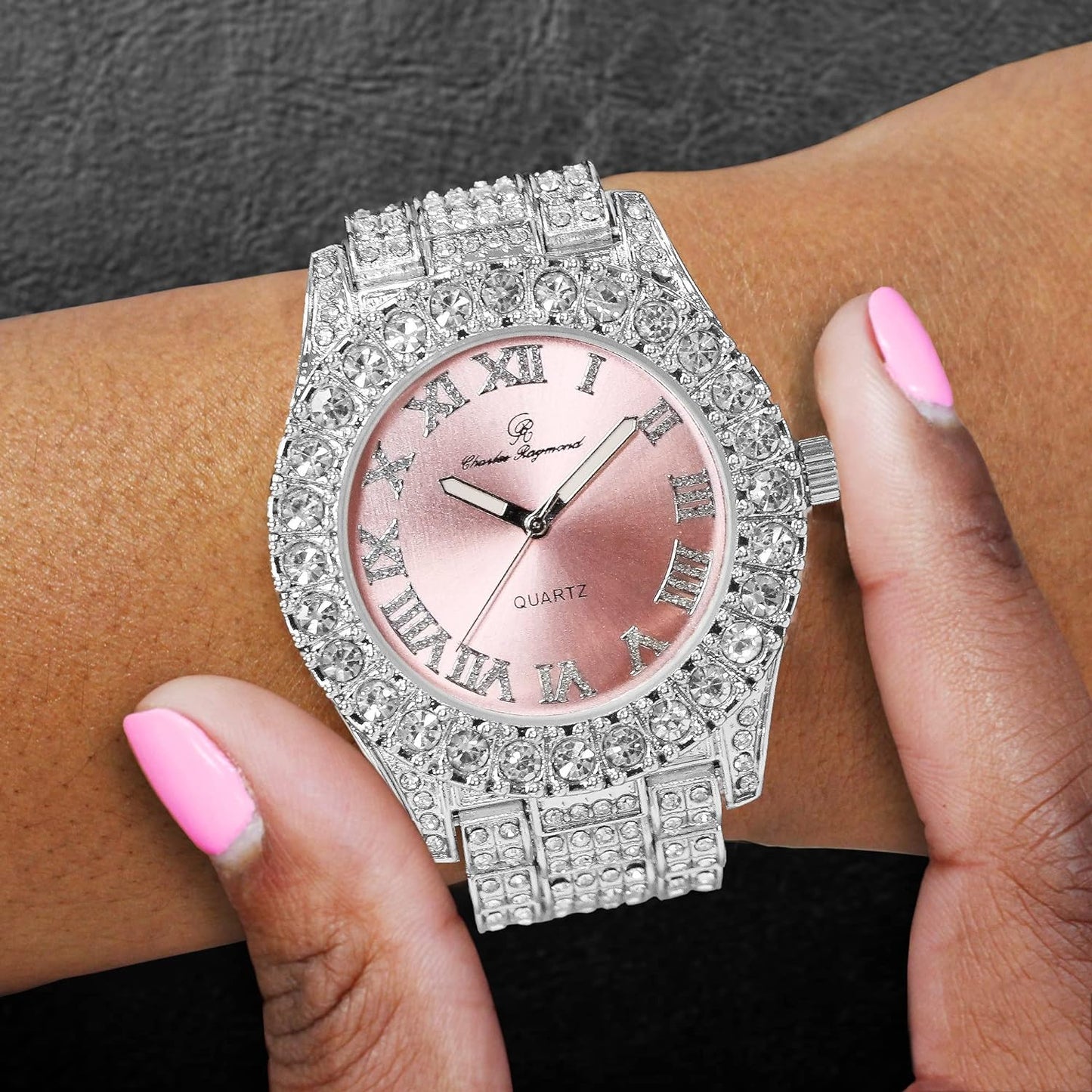 ST10327LA SILVER RED